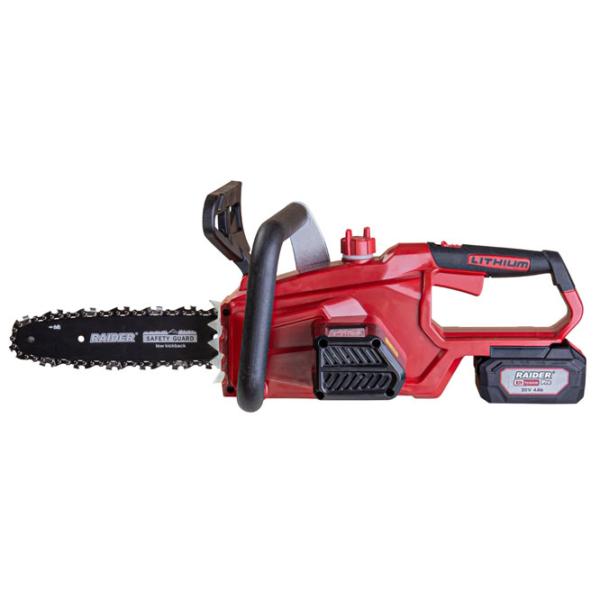 Цепная пила Raider R20 RDP-SCHS20 аккумуляторный/ Красный photo 2 Цепная пила Raider R20 RDP-SCHS20 аккумуляторный/ Красный photo 2