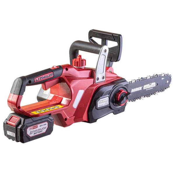 Цепная пила Raider R20 RDP-SCHS20 аккумуляторный/ Красный photo 3 Цепная пила Raider R20 RDP-SCHS20 аккумуляторный/ Красный photo 3