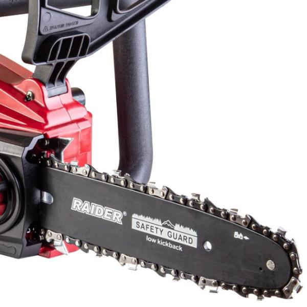 Цепная пила Raider R20 RDP-SCHS20 аккумуляторный/ Красный photo 5 Цепная пила Raider R20 RDP-SCHS20 аккумуляторный/ Красный photo 5