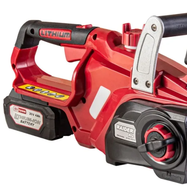 Цепная пила Raider R20 RDP-SCHS20 аккумуляторный/ Красный photo 6 Цепная пила Raider R20 RDP-SCHS20 аккумуляторный/ Красный photo 6