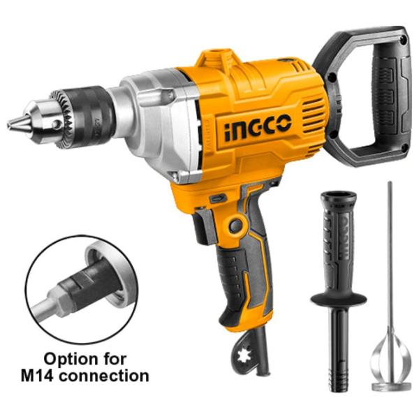 Mașină de amestecat INGCO MX11008 Mixer/ Yellow photo 2
