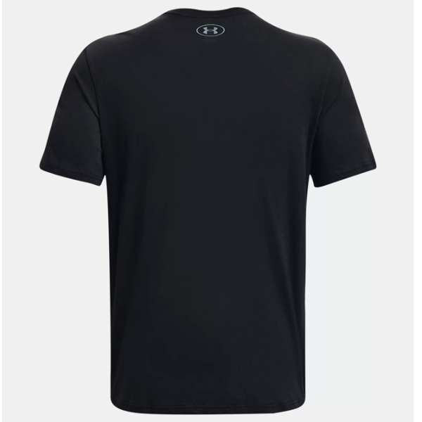 Tricou pentru bărbați Under Armour UA BIG LOGO FILL SS-BLK 60% bumbac, 40% poliester/ Black photo 2 Tricou pentru bărbați Under Armour UA BIG LOGO FILL SS-BLK 60% bumbac, 40% poliester/ Black photo 2