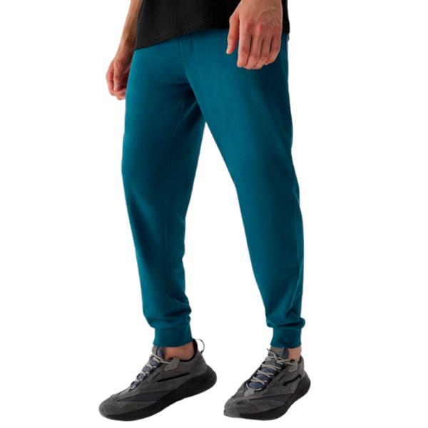 Pantaloni sportivi pentru bărbați 4F joggers L/ Turquoise photo 3