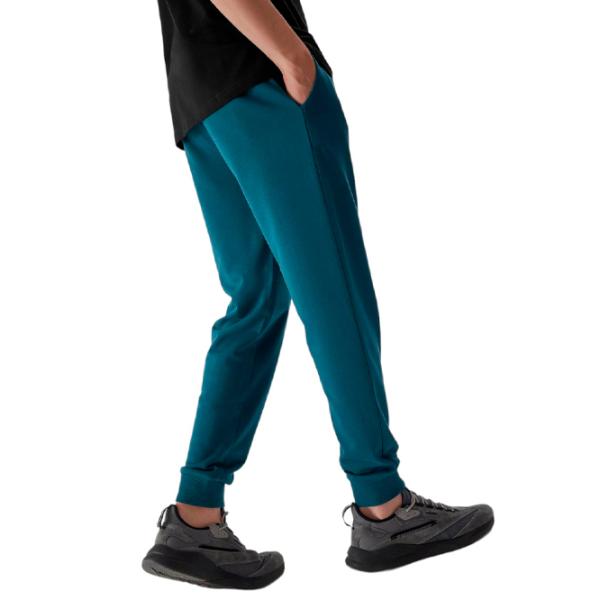 Pantaloni sportivi pentru bărbați 4F joggers L/ Turquoise photo 5