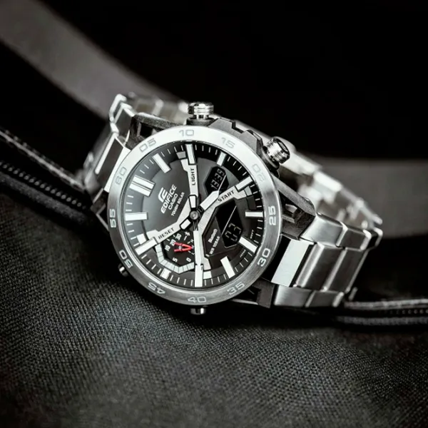 Ceas de mână pentru bărbați Casio ECB-2000D-1A Cuarț/ 48 mm photo 3 Ceas de mână pentru bărbați Casio ECB-2000D-1A Cuarț/ 48 mm photo 3