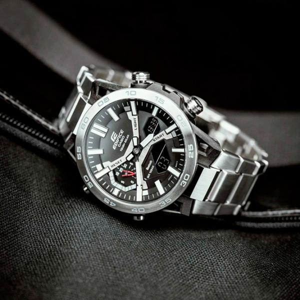 Ceas de mână pentru bărbați Casio ECB-2000D-1A Cuarț/ 48 mm photo 3 Ceas de mână pentru bărbați Casio ECB-2000D-1A Cuarț/ 48 mm photo 3