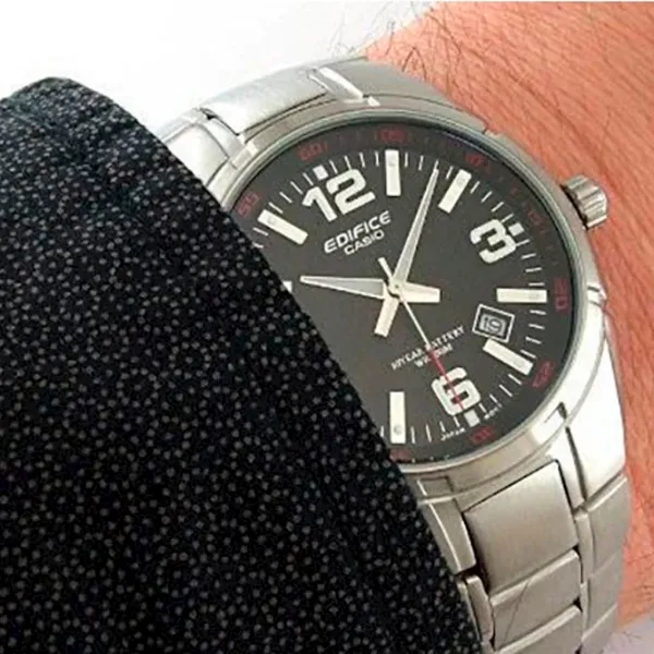 Ceas de mână pentru bărbați Casio EF-125D-1AVEG Cuarț/ 40 mm photo 6 Ceas de mână pentru bărbați Casio EF-125D-1AVEG Cuarț/ 40 mm photo 6