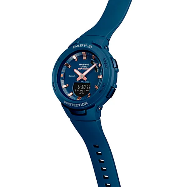 Наручные часы для женщин Casio BSA-B100-2A Кварцевый/ 41 мм photo 2 Наручные часы для женщин Casio BSA-B100-2A Кварцевый/ 41 мм photo 2