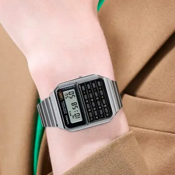 Ceas de mână unisex Casio CA-500WE-1A Cuarț/ 43 x 34 mm photo 3 Ceas de mână unisex Casio CA-500WE-1A Cuarț/ 43 x 34 mm photo 3