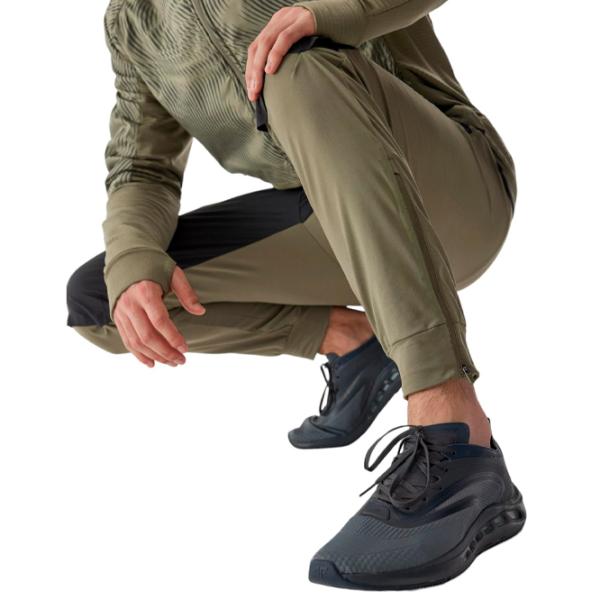 Pantaloni sportivi pentru bărbați 4F 4FRAW23TFTRM518-43S XL/ Olive khaki photo 4