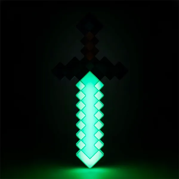 Lampă de masă fan Paladone Diamond Sword Blue photo 4 Lampă de masă fan Paladone Diamond Sword Blue photo 4