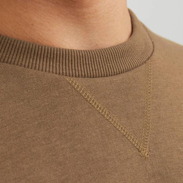Hanorac pentru bărbați Jack & Jones JJEBASIC SWEAT CREW NECK NOOS Drept/ Brown photo 5