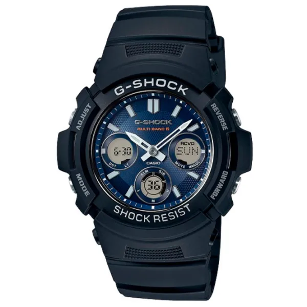 Наручные часы для мужчин Casio AWG-M100SB-2A Кварцевый/ 46 мм photo 3 Наручные часы для мужчин Casio AWG-M100SB-2A Кварцевый/ 46 мм photo 3