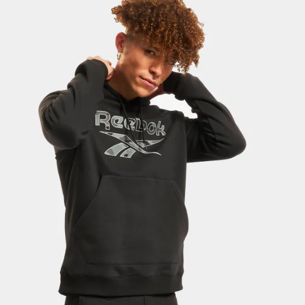 Hanorac pentru bărbați Reebok ID Camo BL Drept/ Black photo 3 Hanorac pentru bărbați Reebok ID Camo BL Drept/ Black photo 3