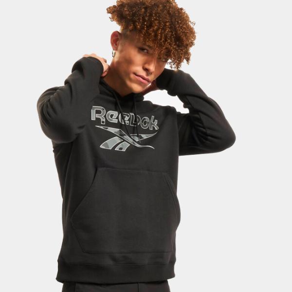 Hanorac pentru bărbați Reebok ID Camo BL Drept/ Black photo 3 Hanorac pentru bărbați Reebok ID Camo BL Drept/ Black photo 3