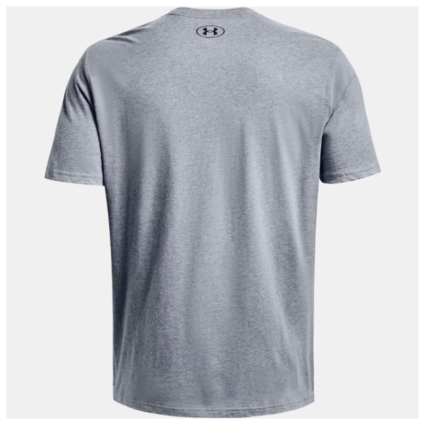 Tricou pentru bărbați Under Armour UA BIG LOGO FILL SS-GRY 60% bumbac, 40% poliester/ Gray photo 2