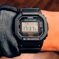 Ceas de mână pentru bărbați Casio DW-5600E-1 Cuarț/ 49 x 43 mm photo 6