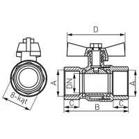 Robinet Ferro KMH2 F/ F photo 2
