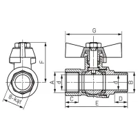 Robinet Ferro KMH11 M/ F photo 2