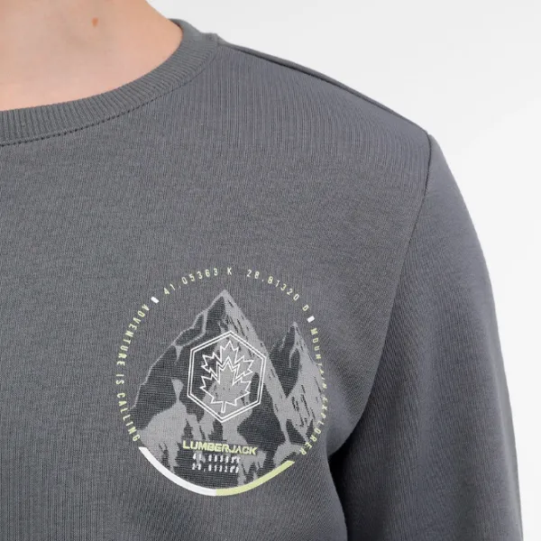 Hanorac pentru bărbați Lumberjack ML NATURELY 16CG700 3PR Drept/ Anthracite photo 5