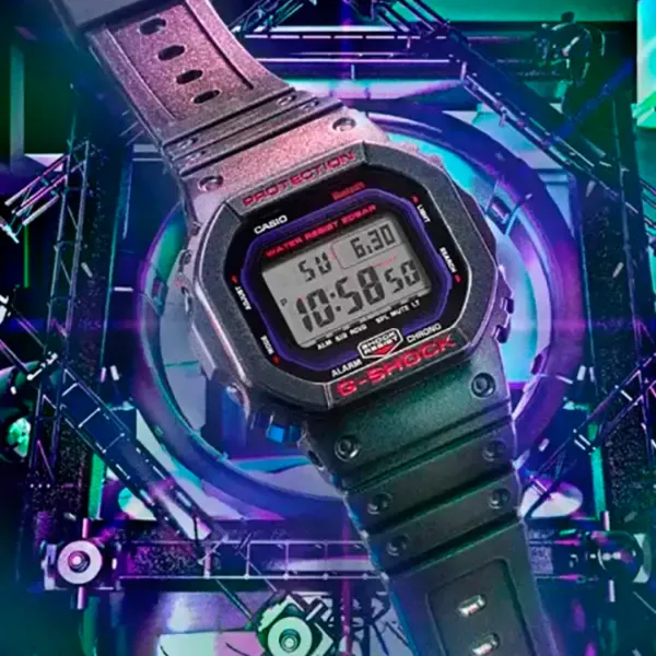 Наручные часы для мужчин Casio DW-B5600AH-6ER Кварцевый/ 49 x 43 мм photo 4