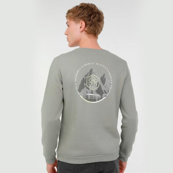 Hanorac pentru bărbați Lumberjack ML NATURELY 16CG700 3PR Drept/ Salvia photo 2