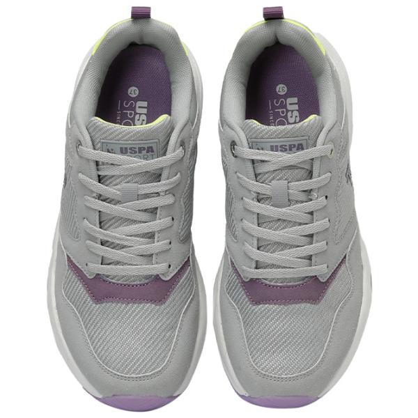 Кроссовки для женщин U.S. Polo Assn. Sensei 3PR Весна/ Серый photo 4 Кроссовки для женщин U.S. Polo Assn. Sensei 3PR Весна/ Серый photo 4