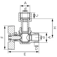 Robinet Ferro KFM1SGK M/ F photo 2