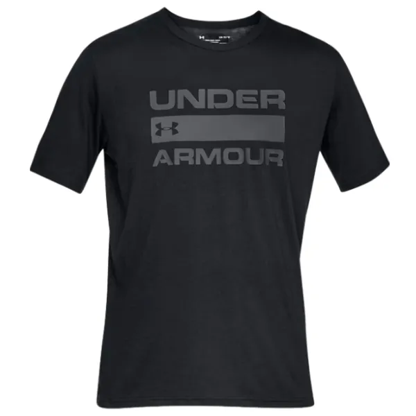 Футболка для мужчин Under Armour UA TEAM ISSUE WORDMARK SS-BLK 60% хлопок, 40% полиэстер/ Черный photo 5