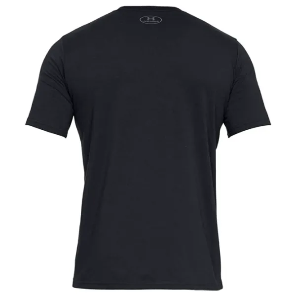 Tricou pentru bărbați Under Armour Armour Shirt Boxed Sportstyle 60% bumbac, 40% poliester/ Black photo 2 Tricou pentru bărbați Under Armour Armour Shirt Boxed Sportstyle 60% bumbac, 40% poliester/ Black photo 2