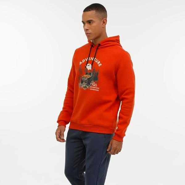 Hanorac pentru bărbați Lumberjack 3W ML WILD 17CG575 3PR Drept/ Red photo 2