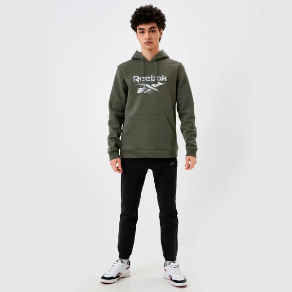 Hanorac pentru bărbați Reebok RI Modern Camo OT Drept/ Green photo 3