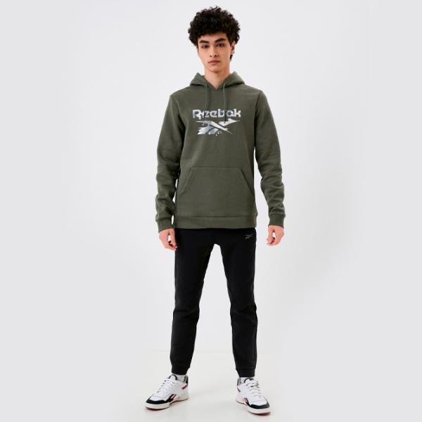 Hanorac pentru bărbați Reebok RI Modern Camo OT Drept/ Green photo 3