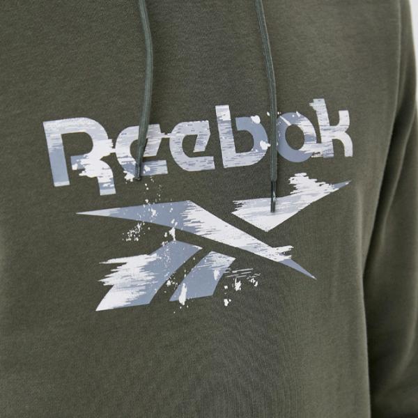 Hanorac pentru bărbați Reebok RI Modern Camo OT Drept/ Green photo 4