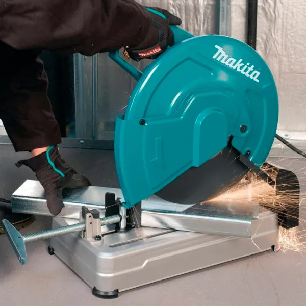 Fierăstrău circular Makita LW1400 355 mm / Blue photo 7