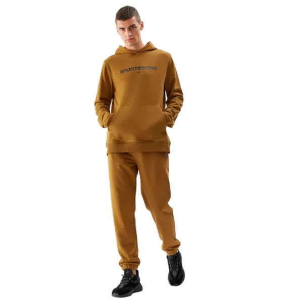 Pantaloni sportivi pentru bărbați 4F 4FAW23TTROM517-74S S/ Gold photo 3