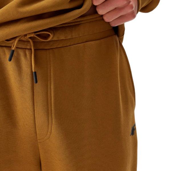 Pantaloni sportivi pentru bărbați 4F 4FAW23TTROM517-74S S/ Gold photo 5