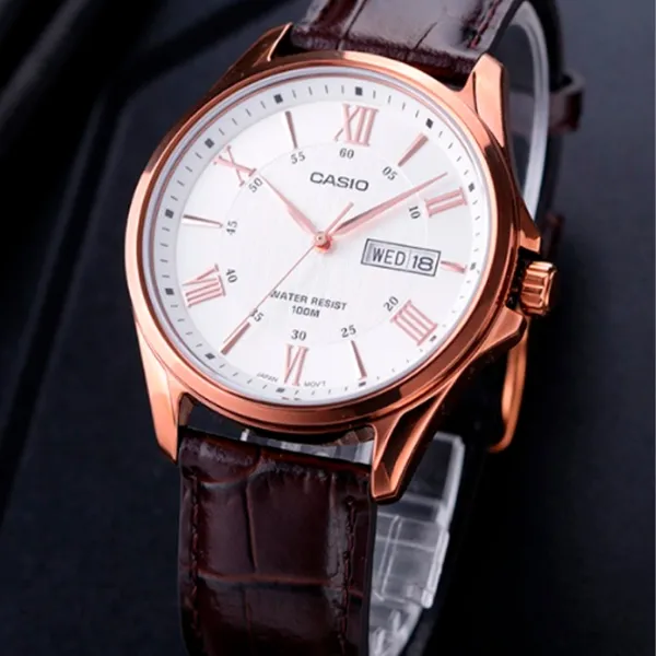 Наручные часы для мужчин Casio MTP-1384L-7A Кварцевый/ 41 мм photo 3