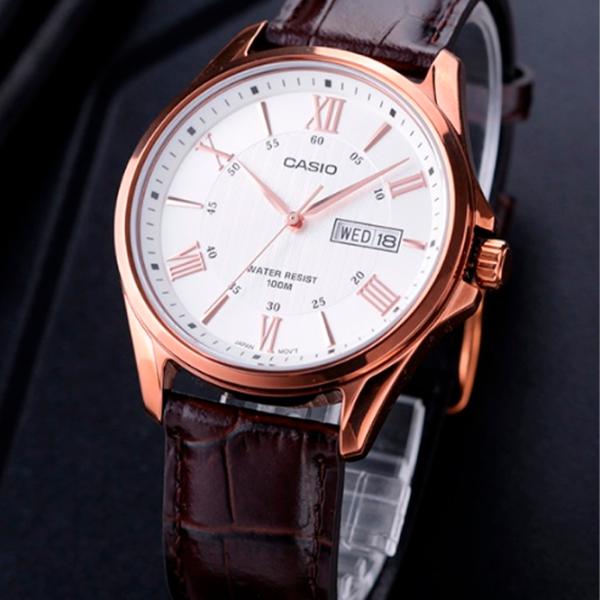 Наручные часы для мужчин Casio MTP-1384L-7A Кварцевый/ 41 мм photo 3