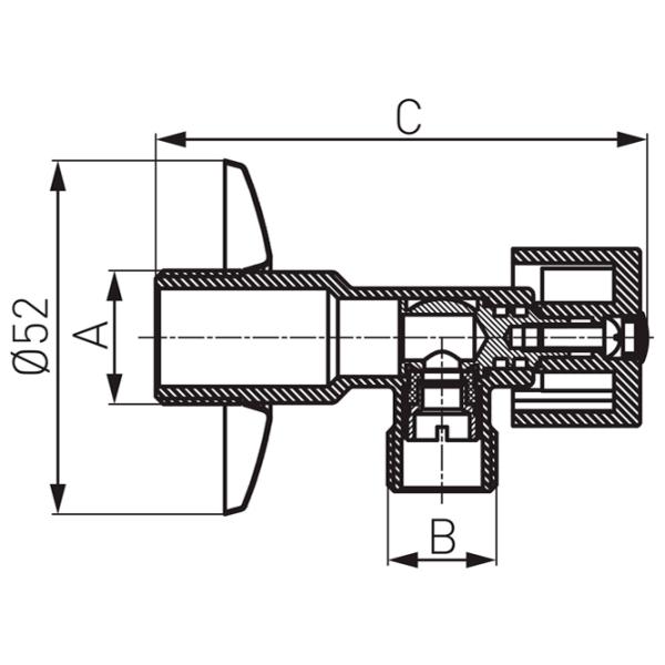 Kран Ferro Z1234K  photo 2