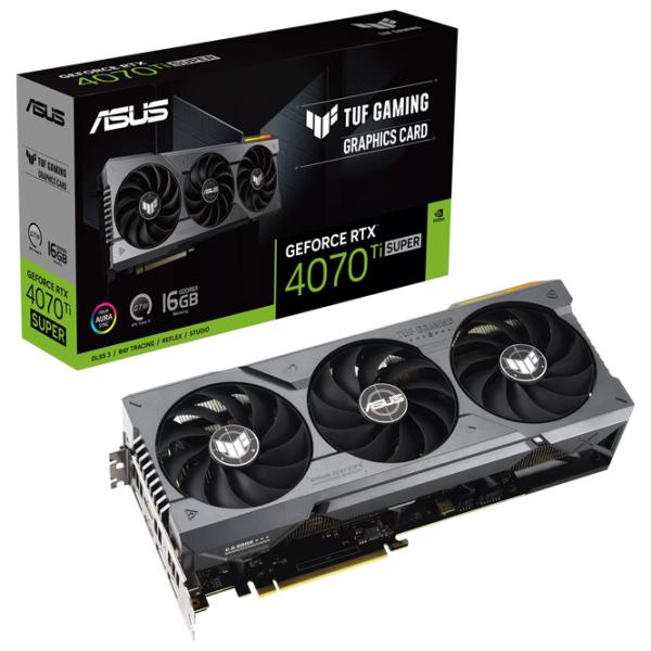 Placă video Asus GeForce RTX 4070 Ti SUPER TUF GAMING PCI Express x16 4.0 / 16 GB photo 7 Placă video Asus GeForce RTX 4070 Ti SUPER TUF GAMING PCI Express x16 4.0 / 16 GB photo 7