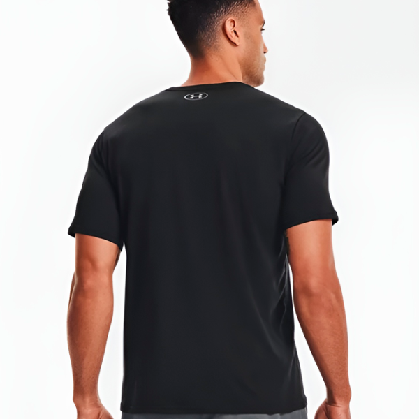 Футболка для мужчин Under Armour Shirt Sportstyle Left Chest Ss 60% хлопок, 40% полиэстер/ Черный photo 3 Футболка для мужчин Under Armour Shirt Sportstyle Left Chest Ss 60% хлопок, 40% полиэстер/ Черный photo 3