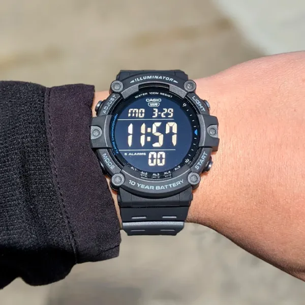 Наручные часы для мужчин Casio AE-1500WH-8B Кварцевый/ 51 мм photo 3 Наручные часы для мужчин Casio AE-1500WH-8B Кварцевый/ 51 мм photo 3