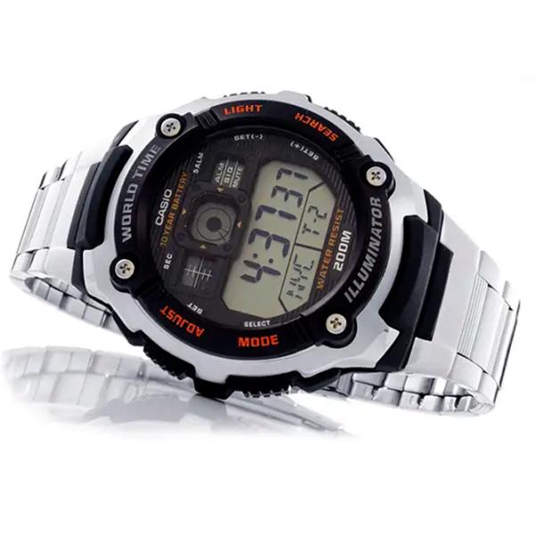 Ceas de mână pentru bărbați Casio AE-2000WD-1A Cuarț/ 48 mm photo 4 Ceas de mână pentru bărbați Casio AE-2000WD-1A Cuarț/ 48 mm photo 4