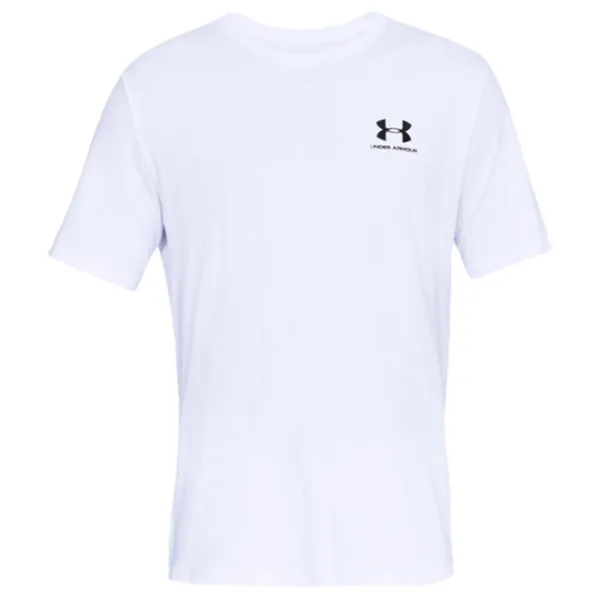Tricou pentru bărbați Under Armour Shirt Sportstyle Left Chest Ss 60% bumbac, 40% poliester/ White photo 5