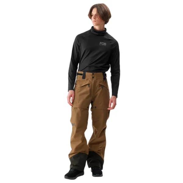 Pantaloni sportivi pentru bărbați 4F 4FAW23TFTRM345-81S S/ Brown photo 2