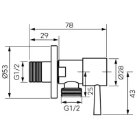 Kран Ferro Z296-BL photo 2