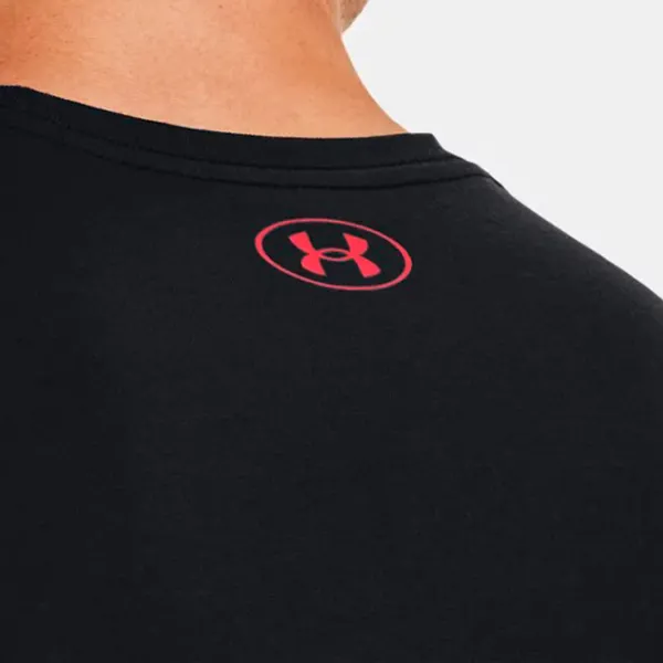 Tricou pentru bărbați Under Armour Shirt Gl Foundation 60% bumbac, 40% poliester/ Black photo 3 Tricou pentru bărbați Under Armour Shirt Gl Foundation 60% bumbac, 40% poliester/ Black photo 3