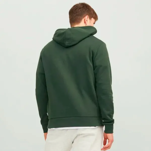 Hanorac pentru bărbați Jack & Jones JJECORP LOGO SWEAT HOOD NOO Drept/ Green photo 3