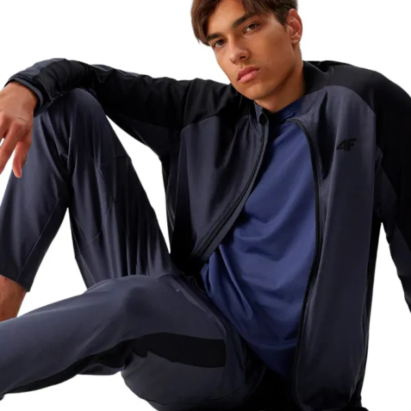 Pantaloni sportivi pentru bărbați 4F 4FAW23TFTRM351-23S 3XL/ Gray photo 4